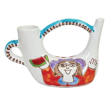 Pitcher Folk woman with watermelon BR113FK Pitcher Folk woman with watermelon BR113FK